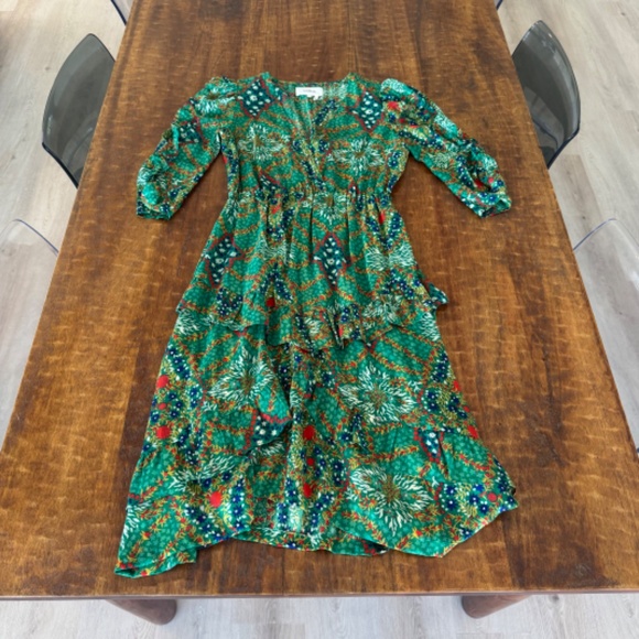 ba&sh Floral Ruffle Dress - Picture 8 of 16